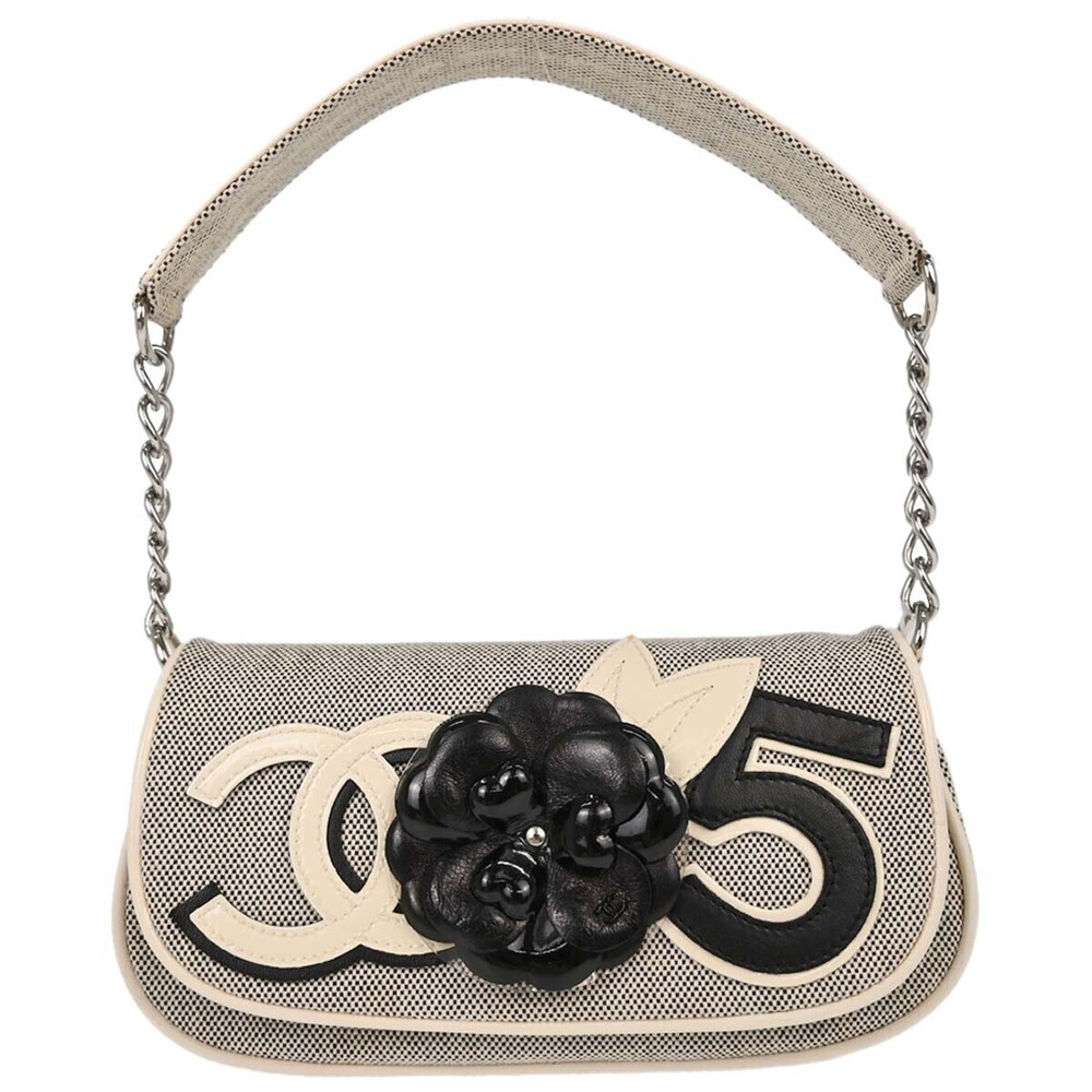 Chanel Camellia No.5 Flap Canvas